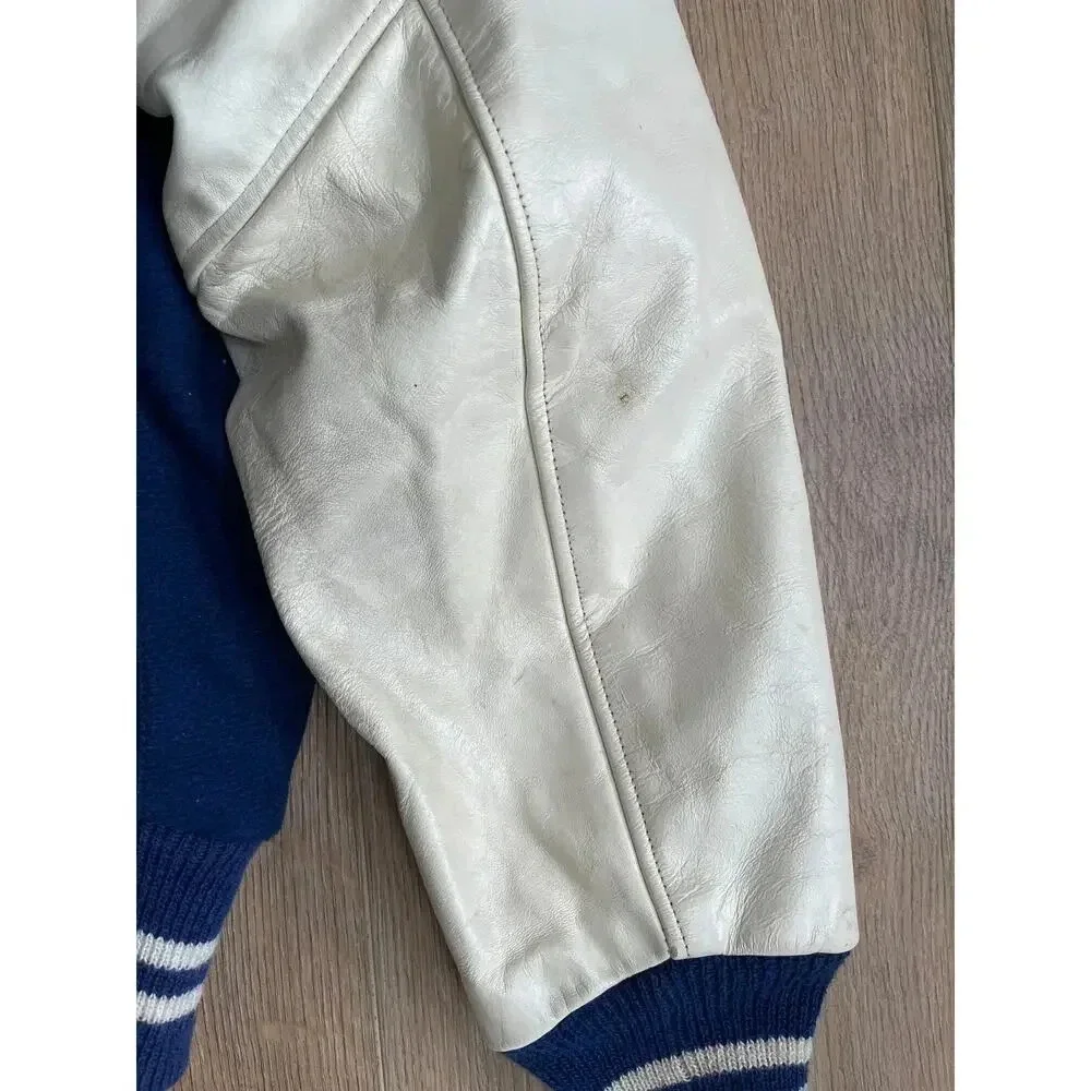 Rare Vintage Varsity Letterman’s Jacket Golden Thread Outerwear Classic Dan Prep - Picture 14 of 15